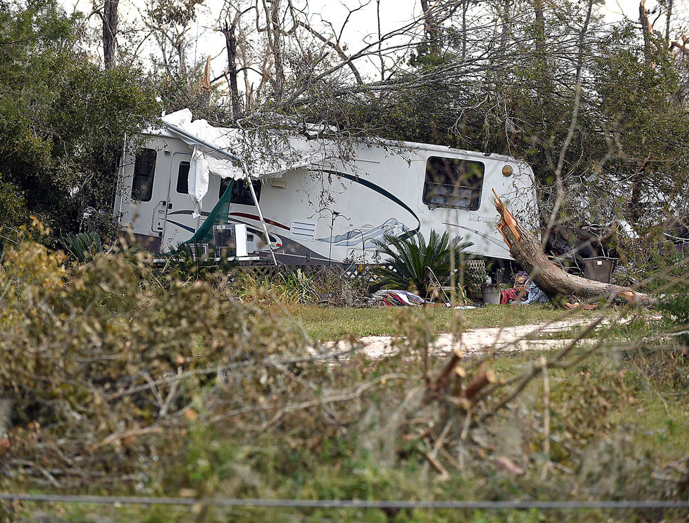 Hurricane Michael aftermath Jackson County